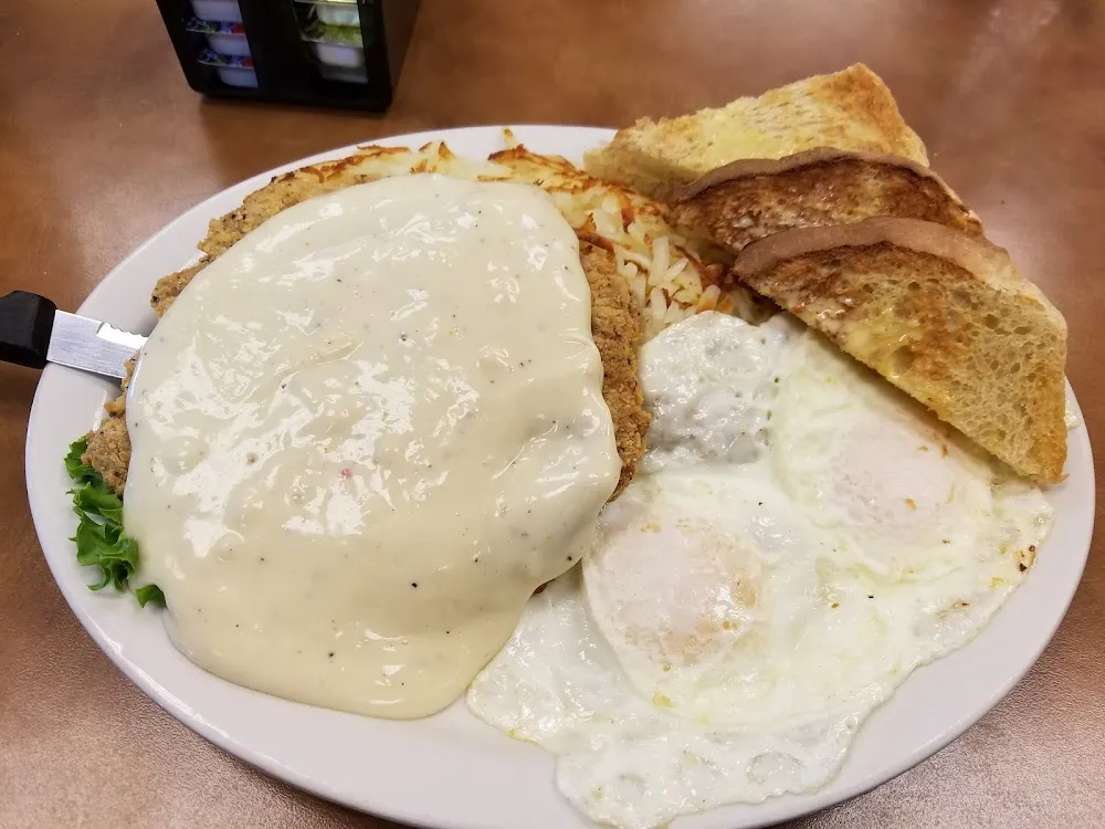 Country Fried Steak Breakfast